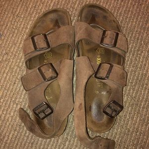 Brown Birkenstocks